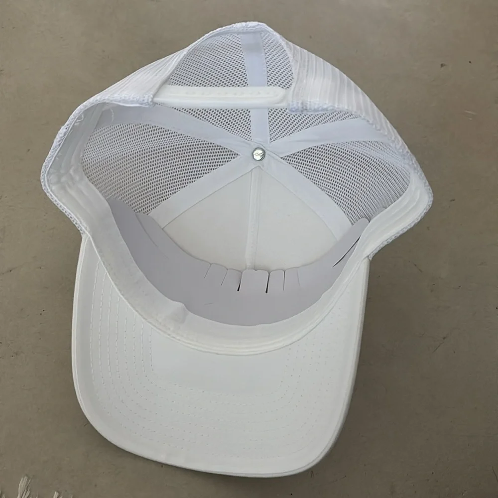 New ATHLETA Trucker Hat Cap, white